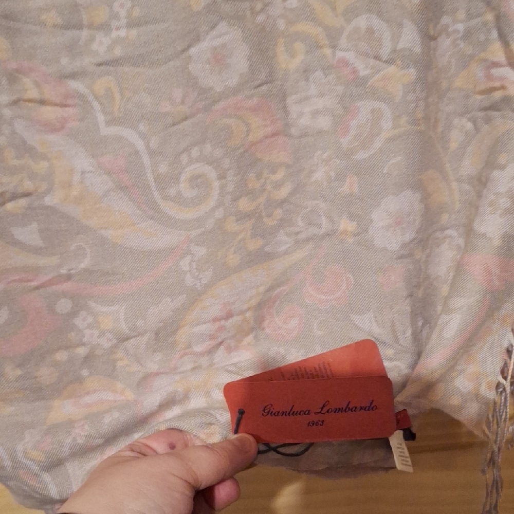 Gianluca Capannolo Multicolor Paisley Scarf